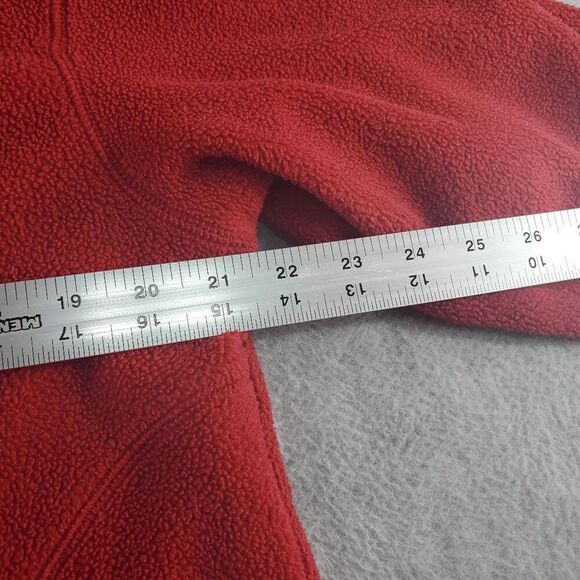 Columbia Sportswear Jacket Mens Large Red Field Gear Fleece Outdoor Full Zip - Picture 3 of 8